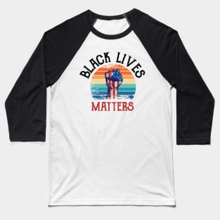 Black Lives Matter african american Baseball T-Shirt